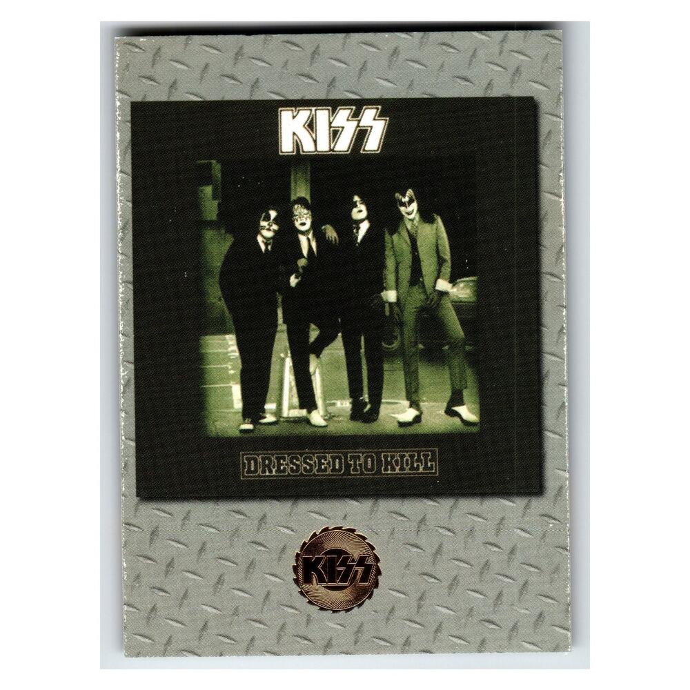 KISS Dressed to Kill 1997 Catalog Card 69 Mercury Records